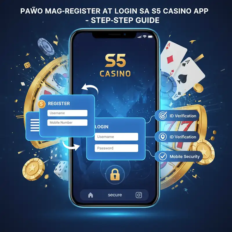 S5 Casino App Registration Guide Banner